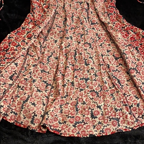 Free People Lace-Up Mini Dress. - Picture 9 of 16